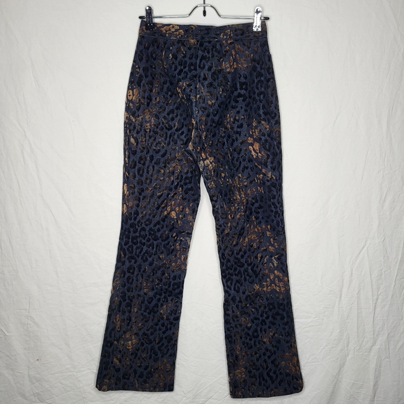 Vintage Leopard Print Jeans - Picture 4 of 6